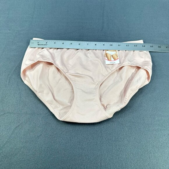 Jockey Women's Size XL 8 Panty Hipster Smooth And Shine Beige New With Tags - Picture 6 of 8